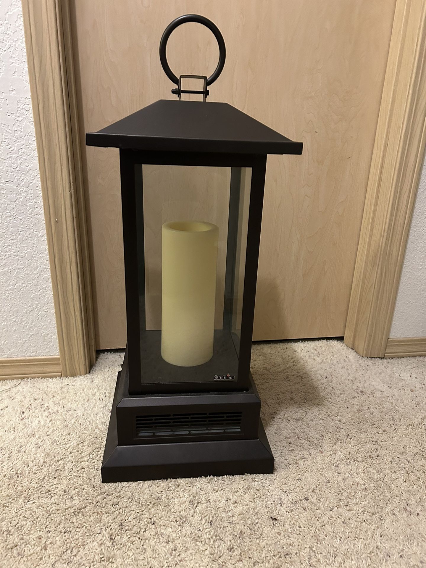 Duraflame 28" Electric Infrared Etched Color Changing Lantern Heater