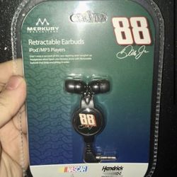 Merkury Dale Jr. “88” Retractable Earbuds