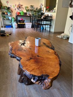Live edge wood table