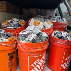 Have About 12 Home Depot Buckes Of Electr Suplies