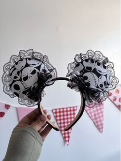 Nightmare before Christmas jack skellington disney ears
