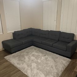 Dark Grey Couch