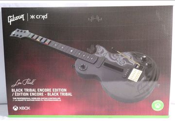 Gibson Les Paul Black Tribal Encore Xbox Guitar Controller