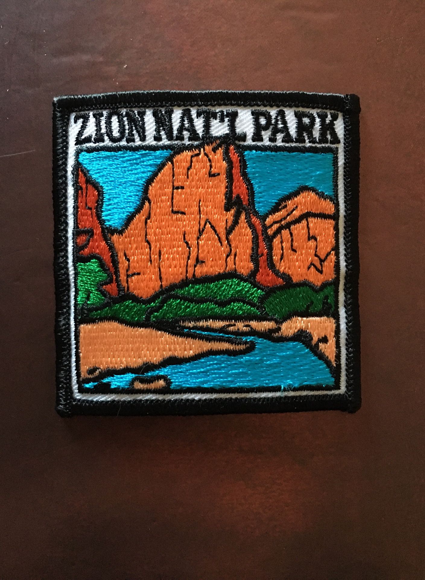 Zion National Park Embroidered Patch