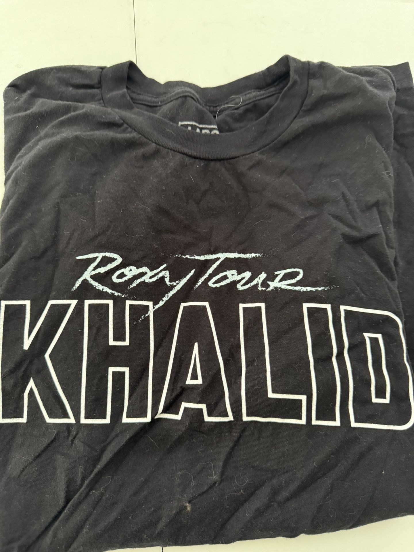 Men’s Large Khalid Tour Shirt