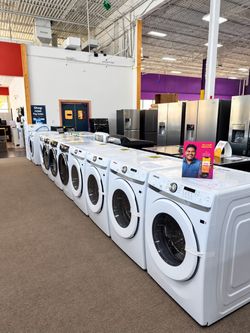 New Front low washers only $499 1 year warranty.