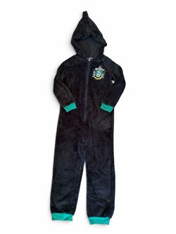For Boys or Girls size 7/8 Harry Potter Slytherin Fleece Onesie