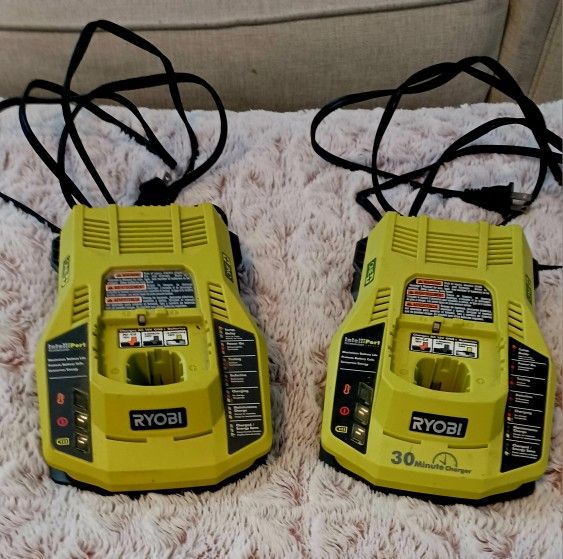 Battery Chargers For Ryobi 18v. Price Is For Both