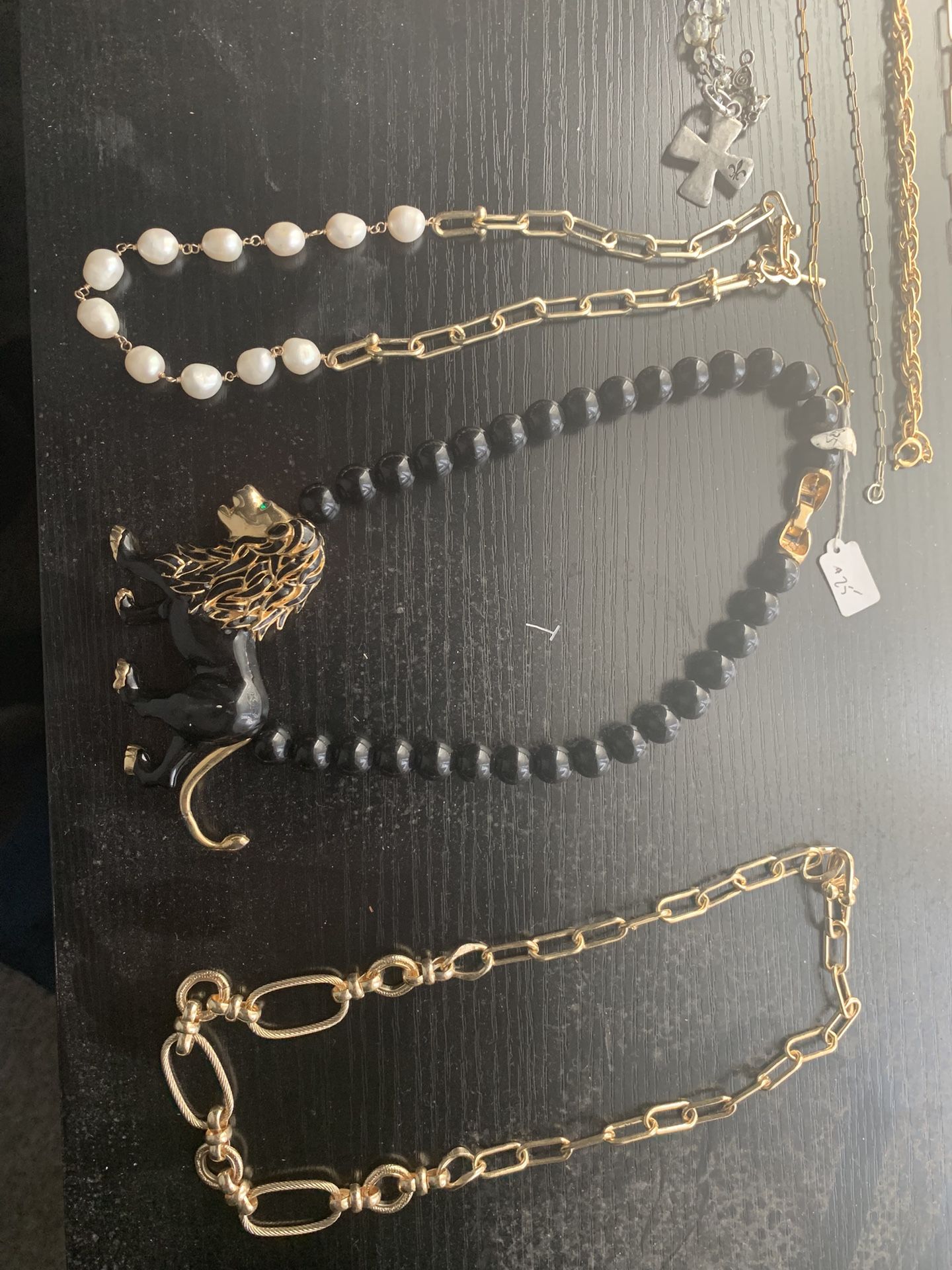 Lot Of Gold/ Silver Plated / Gems Jewelry (stainless & Brass)