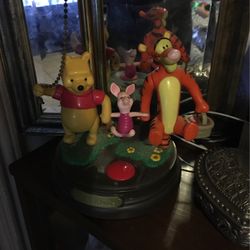 Vintage Lamp Pooh And Friends 