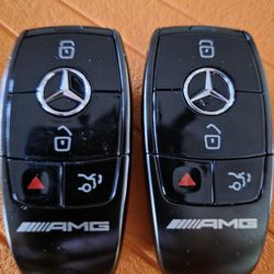 Mercedes Benz AMG Carbon Keyfob Remote