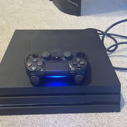 PS4 Pro And 19” Dynex TV