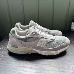 New Balance Gray 993 Made In The USA Sz 10