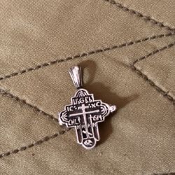 Russian orthodox cross Pendant 
