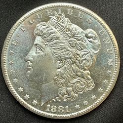 Stunning 1881-S Morgan Silver Dollar - Proof - Exceptional Strike!