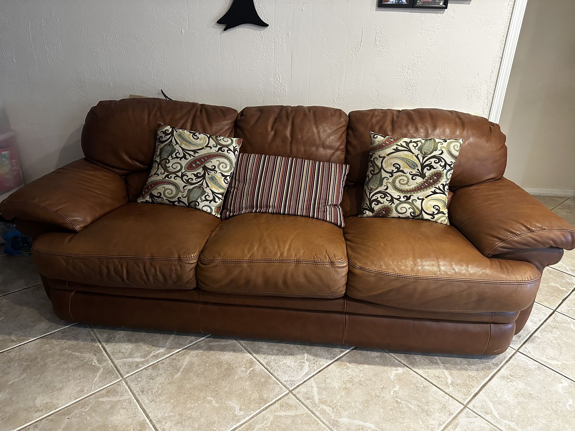 Leather Couch