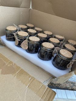 Candle jars/wedding Favors