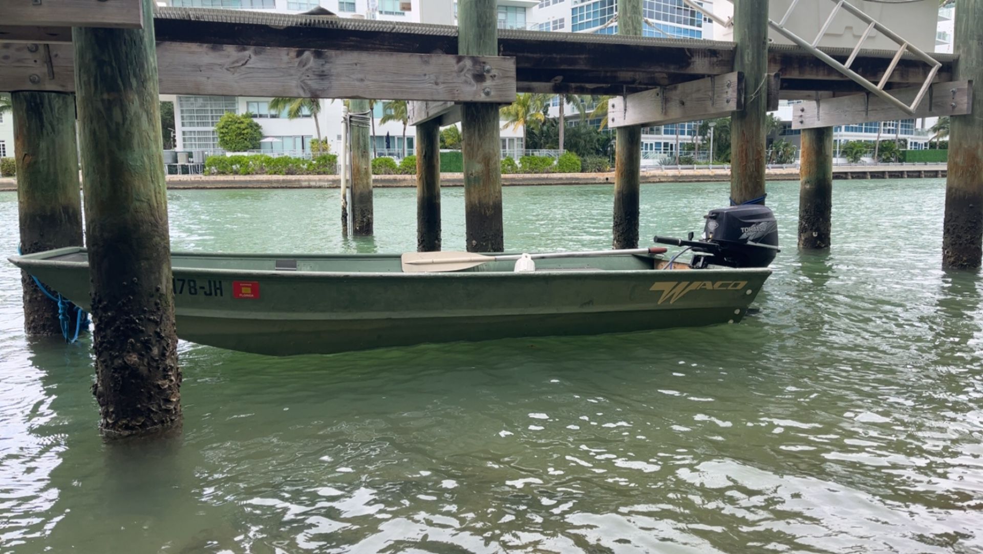 12ft Waco Jon Boat And Tohatsu 8hp