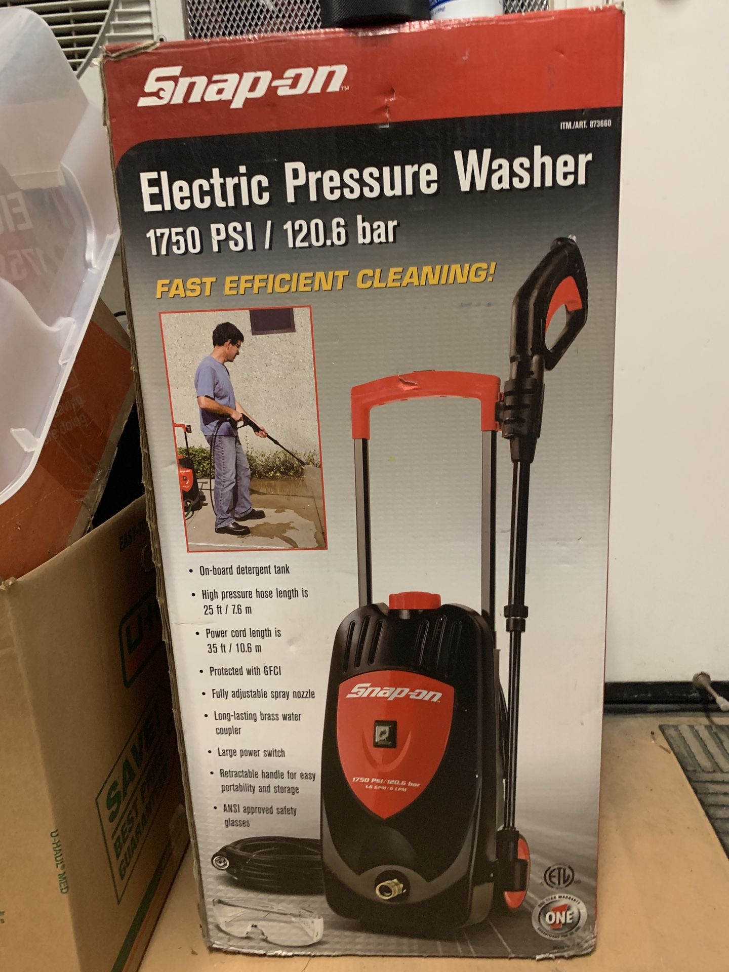 Snap on Pressure Washer Like New
