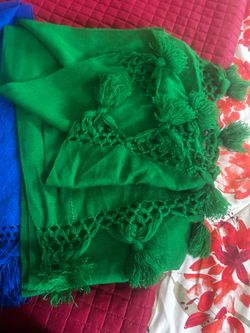 Very Nice 2 shawl’s andearrings