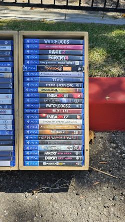 Game Collection And Ps3