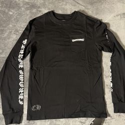 Black White Chrome Hearts Long Sleeve