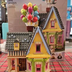 LEGO Disney Up House 43217 Complete Set w Carl Fredricksen, Russell, and Dug
