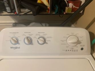 Whirlpool  sensing top load washer