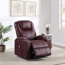 Power Lift Massage Recliner
