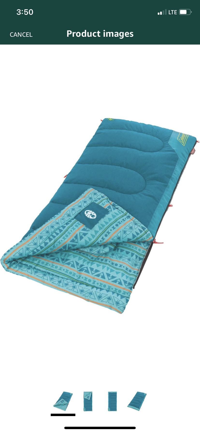 Coleman Youth Sleeping Bag