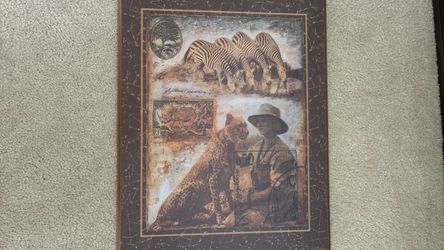 “ON SAFARI”  WALL ART