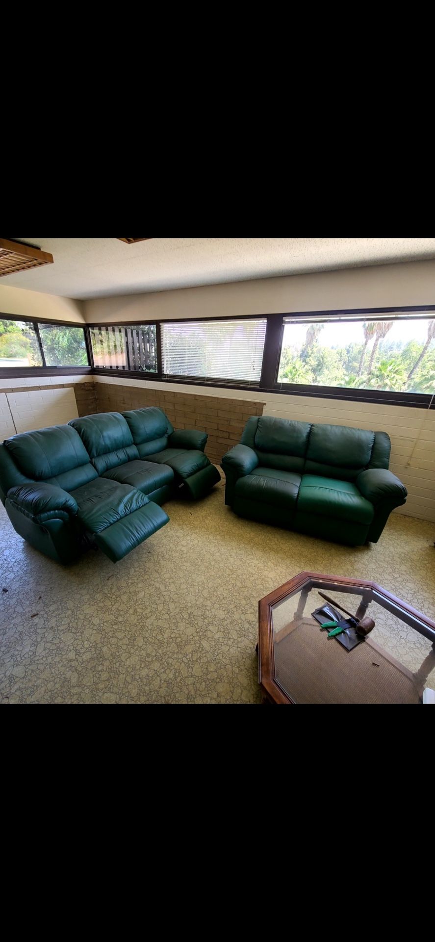 Leather Couch And Loveseat