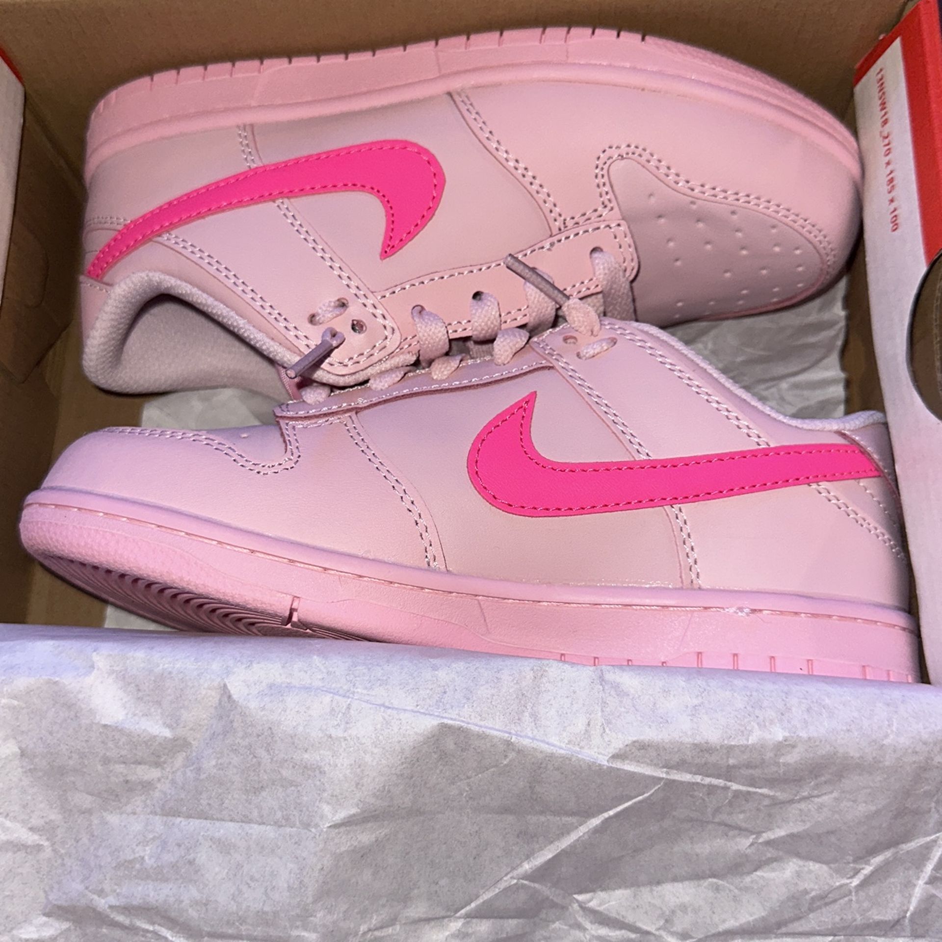 Nike Pink Shoes Size 3y 