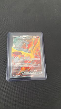 Team Rocket's Moltres ex Pokémon Card 205/182