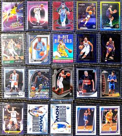 NBA Numbered, Rookie and Chrome Card Lot
