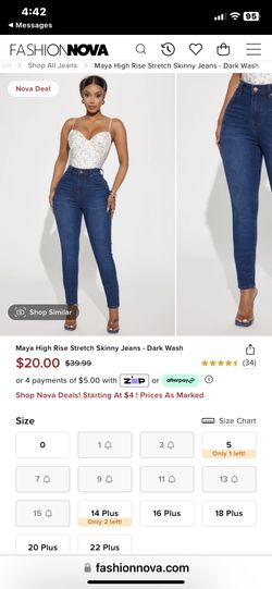 Fashion Nova Jeans Size 7 