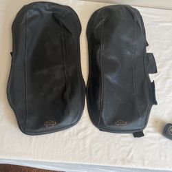 Harley Davidson Touring Bike Saddlebag Covers Bra