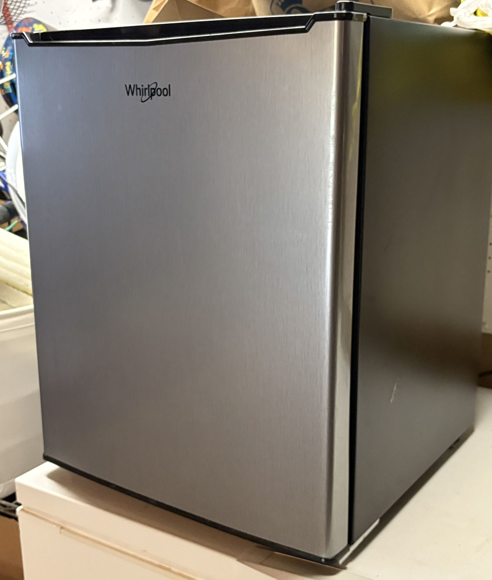 Whirlpool Stainless Steel 2.7 Cu. ft. Mini Fridge