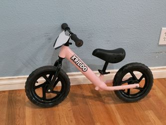 12" Toddler balance bike with customize plate