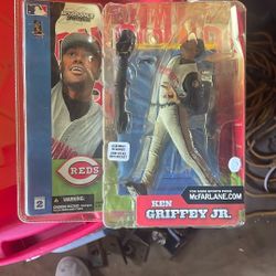 Ken Griffey Reds Figure