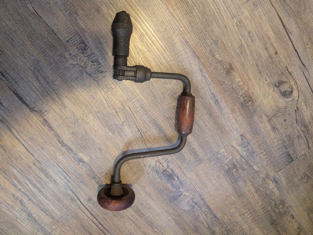 Vintage Hand Brace Drill