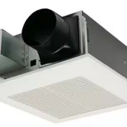 Panasonic WhisperFit DC, Pick-A-Flow 50,80,110 CFM ENERGY STAR Quiet Ceiling Bathroom Exhaust Fan w/Flex-Z Fast Install Bracket