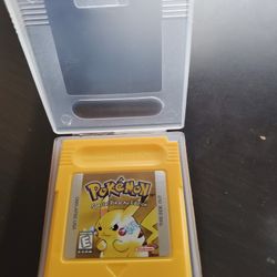 Pokémon Gameboy Game Pikachu 