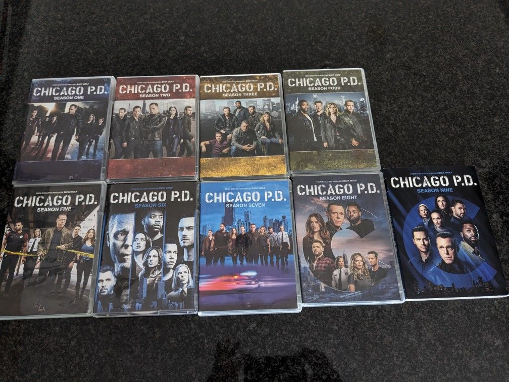 TV show Chicago P.D. - Seasons 1-9 DVD