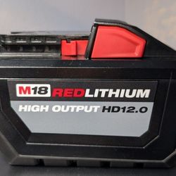 Milwaukee M18 12amp Battery 