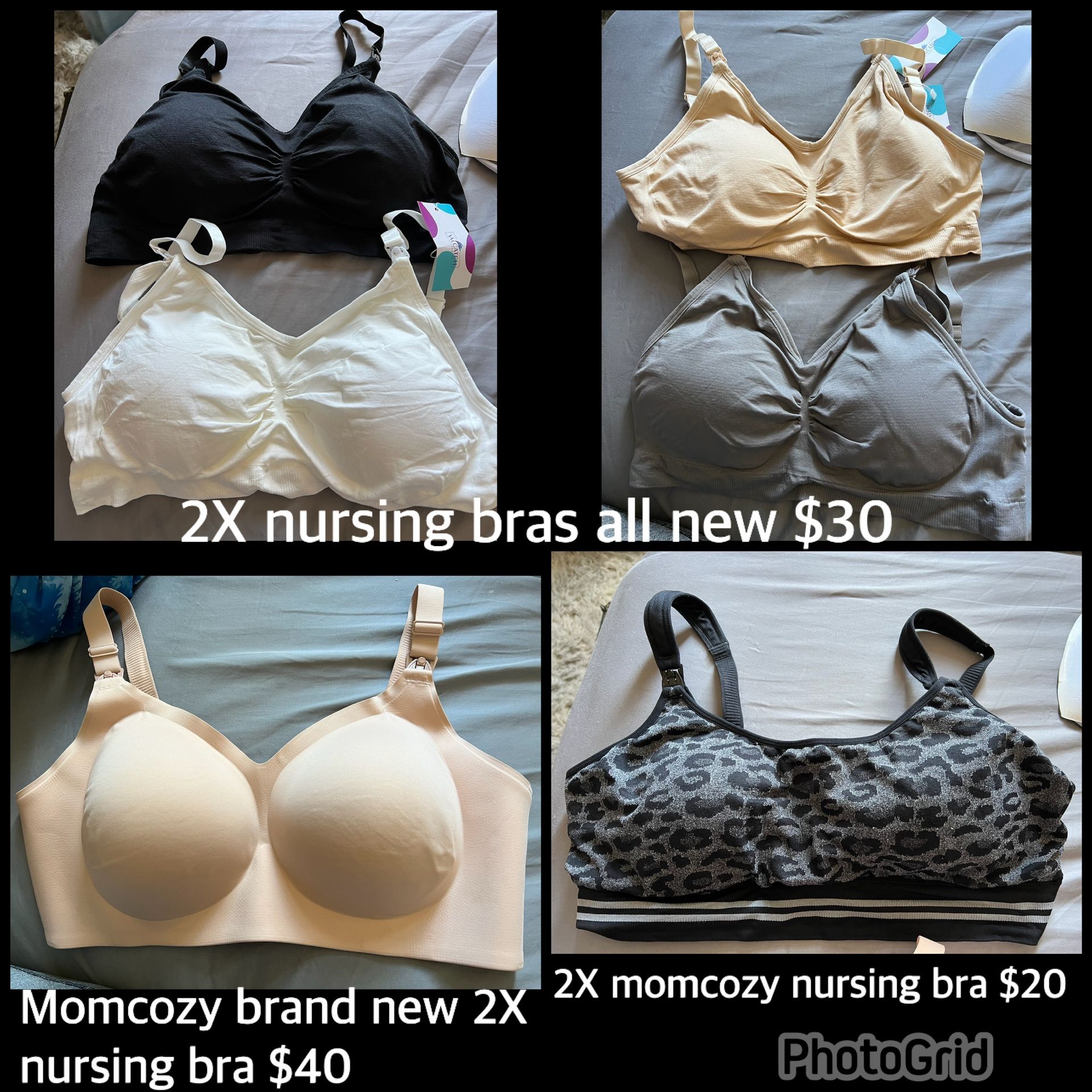 2X Bras For Nursing Moms