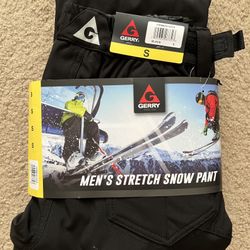 New - Gerry Men’s Stretch Snow Pant (Varies Sizes [S, M,XL])