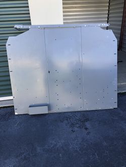 Chevy Cargo Van partition