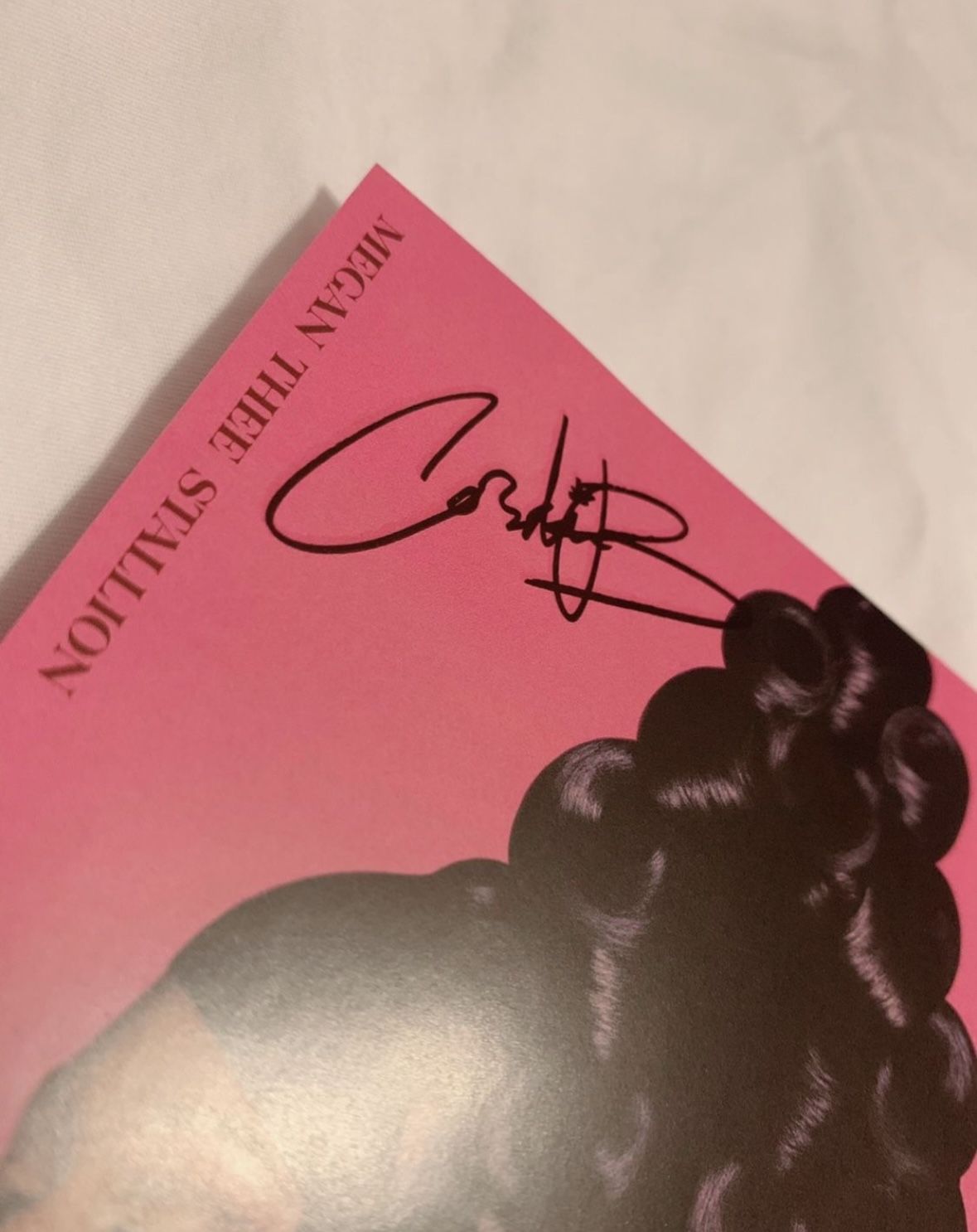 Cardi B Megan Thee Stallion WAP Limited Edition Signed Music CD