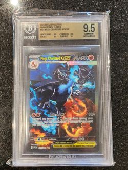 Mega charizard x ex sir bgs 9.5
